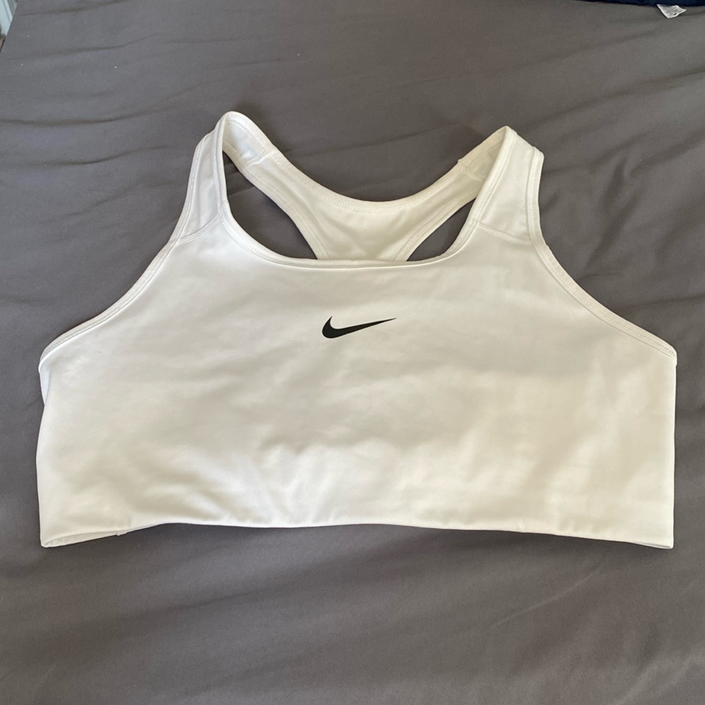 XL White Nike Sports Bra